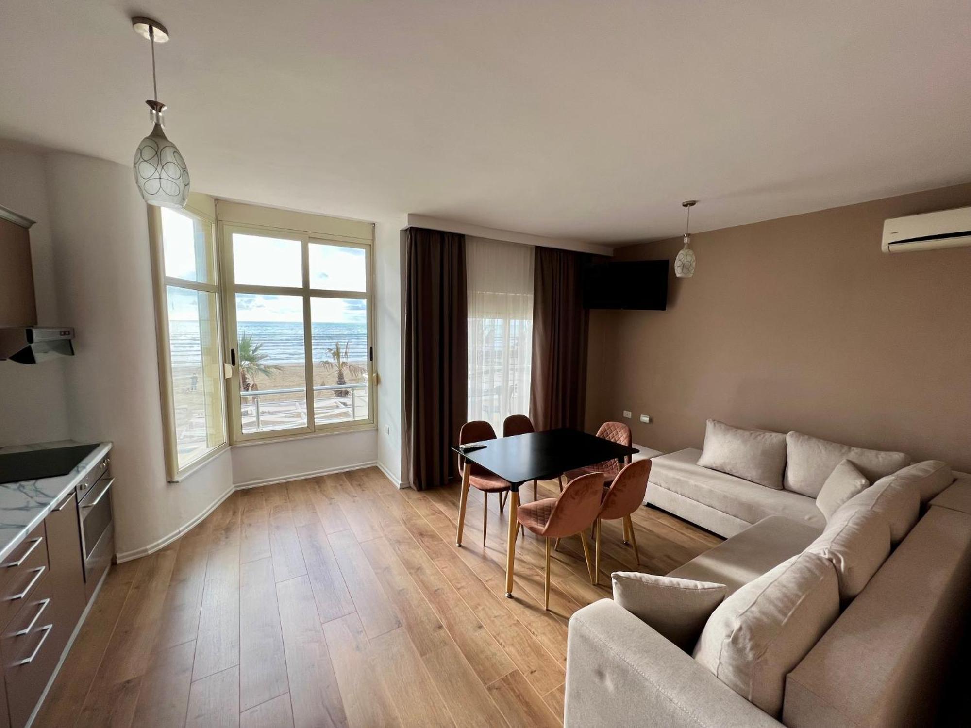 Wave Beachfront Apartments Durres Ngoại thất bức ảnh
